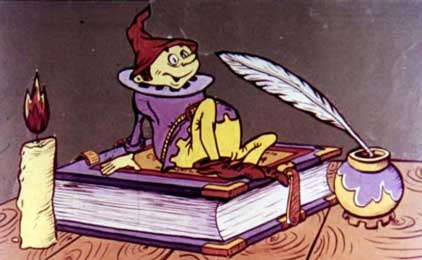 Сказка о том, как дурень за страхом ходил. Сказка братьев Гримм.