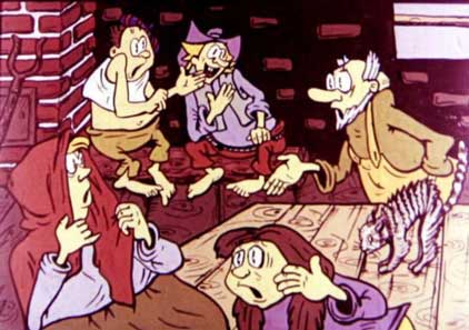 Сказка о том, как дурень за страхом ходил. Сказка братьев Гримм.