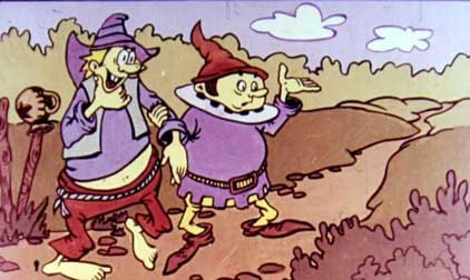 Сказка о том, как дурень за страхом ходил. Сказка братьев Гримм.