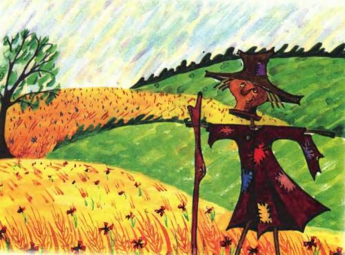 Как пугало воробьев искало - 11