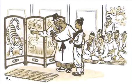 Корейская сказка. Помещик и крестьянский мальчик