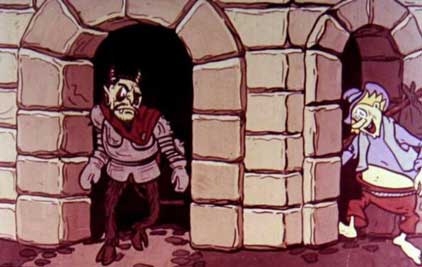 Сказка о том, как дурень за страхом ходил. Сказка братьев Гримм.