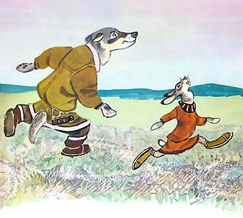 Чукотская сказка. Кто самый быстрый?