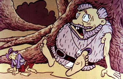 Сказка о том, как дурень за страхом ходил. Сказка братьев Гримм.