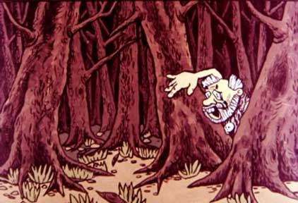 Сказка о том, как дурень за страхом ходил. Сказка братьев Гримм.