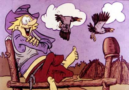 Сказка о том, как дурень за страхом ходил. Сказка братьев Гримм.