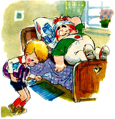 Малыш и Карлсон, который живет на крыше