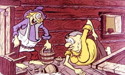 Сказка о том, как дурень за страхом ходил. Сказка братьев Гримм.