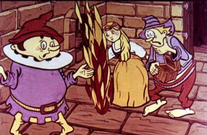 Сказка о том, как дурень за страхом ходил. Сказка братьев Гримм.