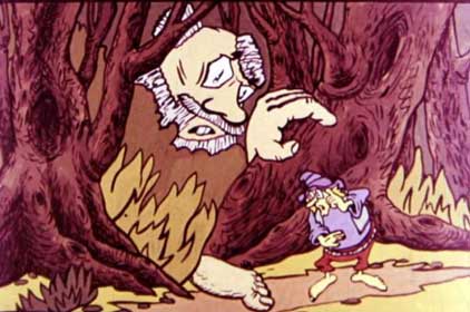 Сказка о том, как дурень за страхом ходил. Сказка братьев Гримм.