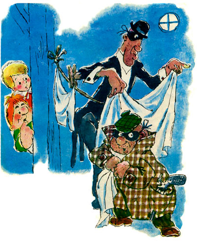 Малыш и Карлсон, который живет на крыше