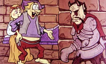 Сказка о том, как дурень за страхом ходил. Сказка братьев Гримм.