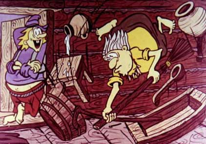 Сказка о том, как дурень за страхом ходил. Сказка братьев Гримм.