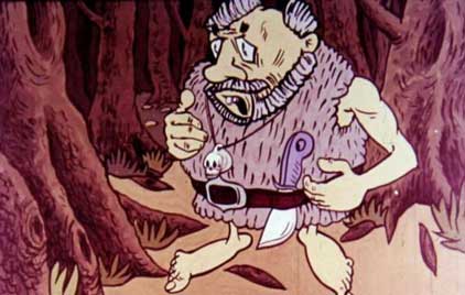 Сказка о том, как дурень за страхом ходил. Сказка братьев Гримм.