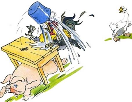 Упрямый Петух. Сказки Михалкова