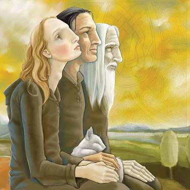 Ирландская сказка. Три монаха-отшельника