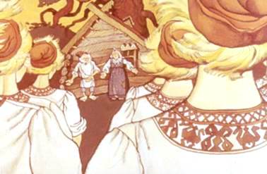 Иван меньшой - разумом большой. Русские народные сказки