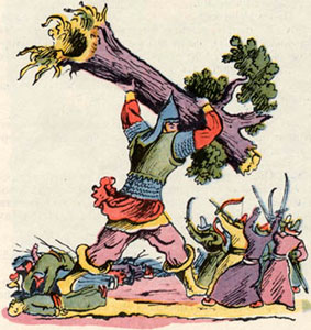 Русские былины. Илья Муромец и Соловей разбойник