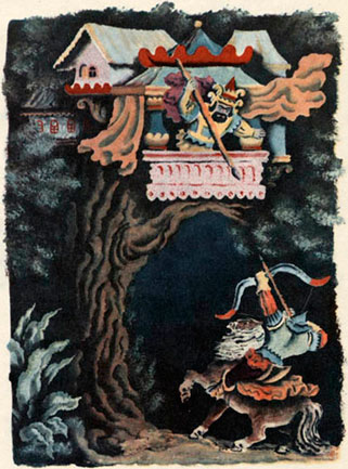 Русские былины. Илья Муромец и Соловей разбойник