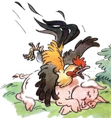 Упрямый Петух. Сказки Михалкова