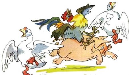 Упрямый Петух. Сказки Михалкова