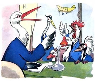 Суеверный Трусохвостик. Басни Михалкова