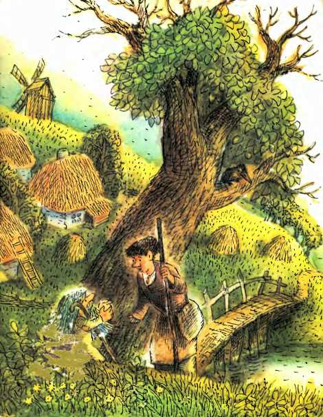 Летучий корабль. Украинская народная сказка.