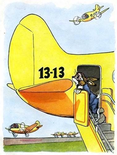 Суеверный Трусохвостик. Басни Михалкова