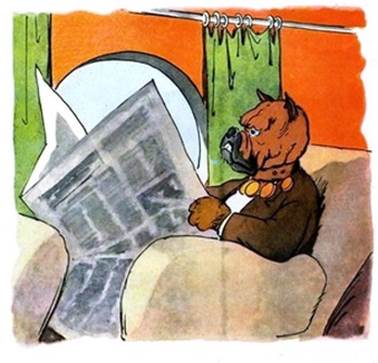 Суеверный Трусохвостик. Басни Михалкова