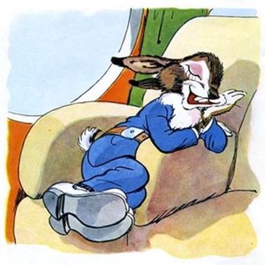 Суеверный Трусохвостик. Басни Михалкова