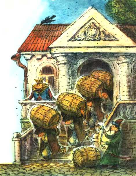 Летучий корабль. Украинская народная сказка.