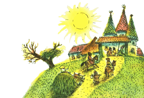 Летучий корабль. Украинская народная сказка.