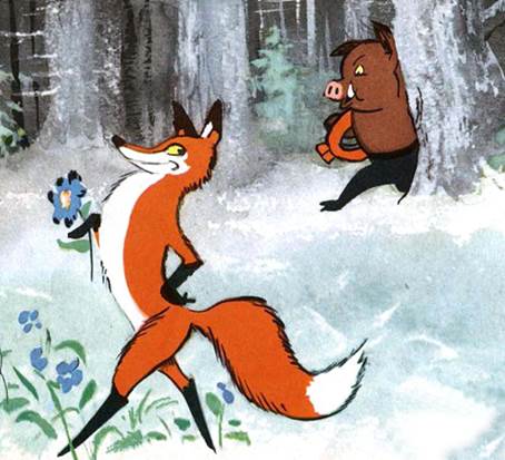 Кабан и хомут. Басни Михалкова