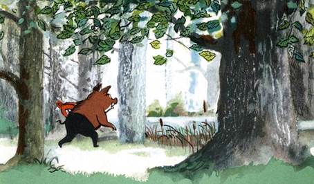 Кабан и хомут. Басни Михалкова