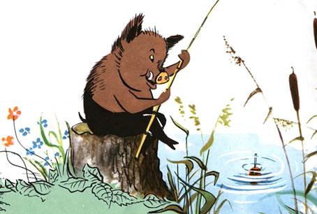 Кабан и хомут. Басни Михалкова