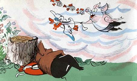 Кабан и хомут. Басни Михалкова