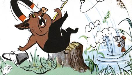 Кабан и хомут. Басни Михалкова