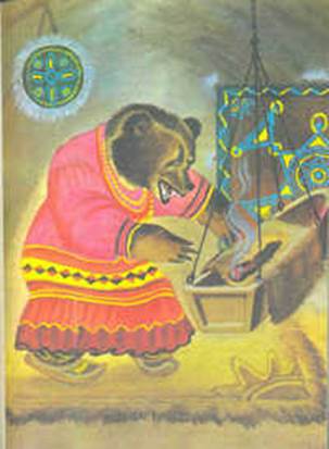 Тала - медведь и великий колдун. Саамская сказка