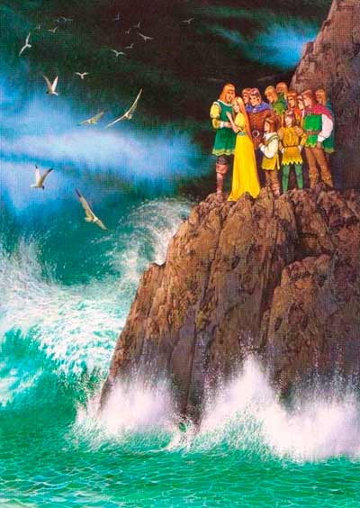 На земле очутились одиннадцать красавцев принцев