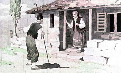 Друзья познаются в беде. Болгарская сказка