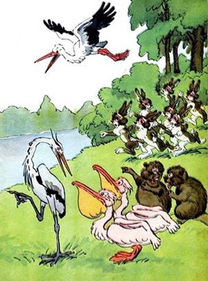 Как птицы козленка спасли. Сказки Михалкова