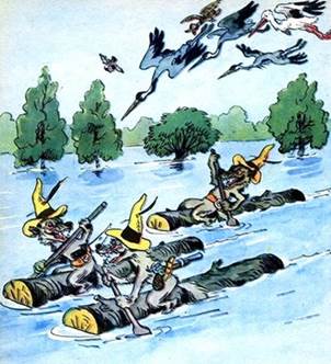 Как птицы козленка спасли. Сказки Михалкова