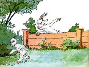 Как птицы козленка спасли. Сказки Михалкова