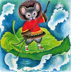 Эскимосская сказка. Большое путешествие маленького мышонка