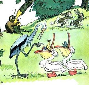 Как птицы козленка спасли. Сказки Михалкова