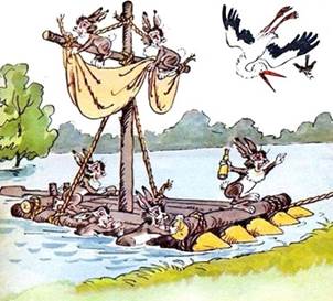 Как птицы козленка спасли. Сказки Михалкова