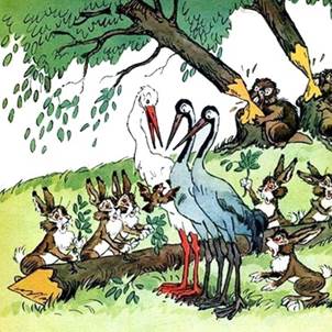 Как птицы козленка спасли. Сказки Михалкова