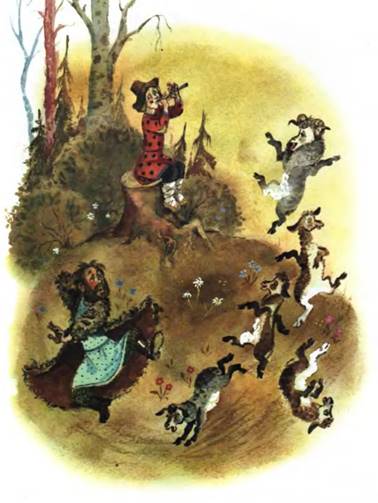 Русская народная сказка. Пастушья дудочка