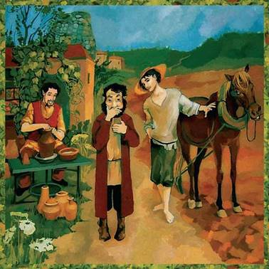 Грузинская сказка. Солнце и дождь