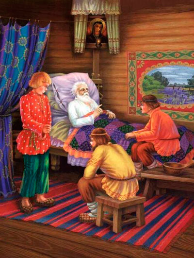 Дурак и береза. Русская народная сказка